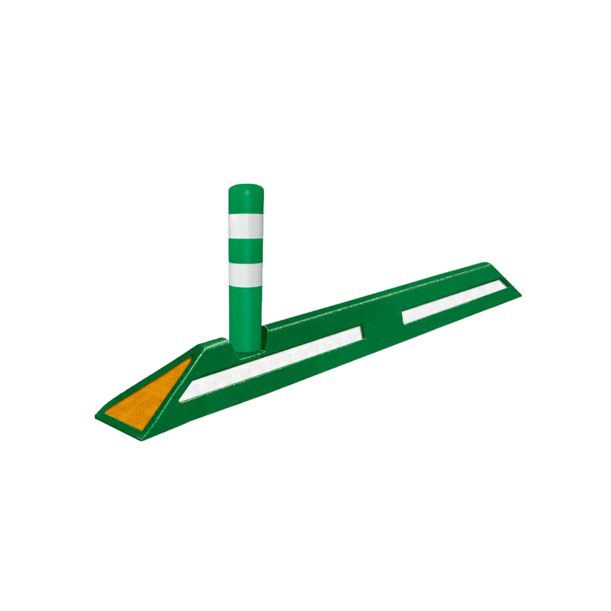 El Canalizador Atlas ayuda a confinar carriles de ciclovía de forma excepcional. Refuerza su visibilidad con el Hito 66 al inicio y finales de la ciclopista