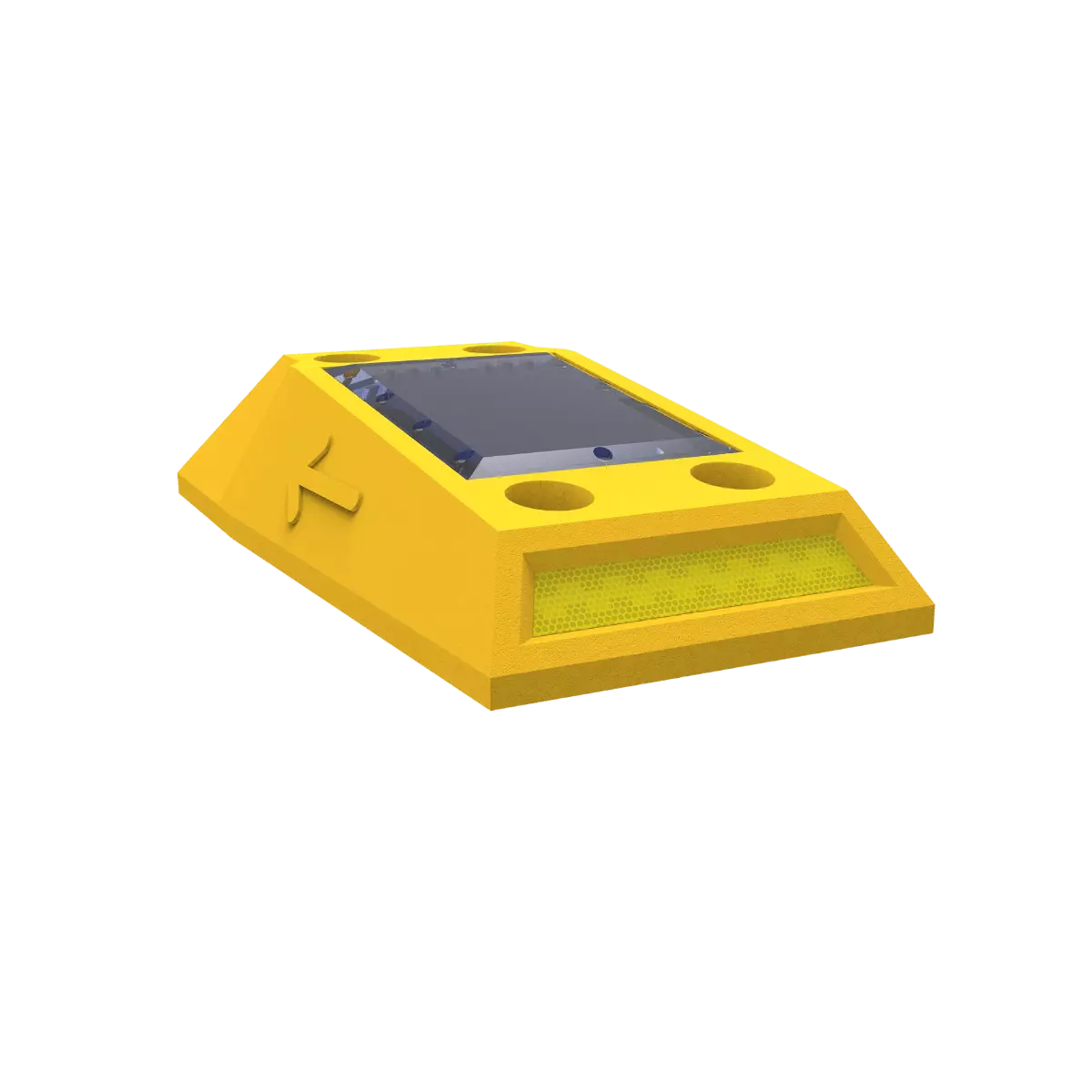 El Vialetón 395 proporciona una mejor visibilidad para el ciclista durante sus recorridos nocturnos en las ciclopistas, indicando la dirección de estas.