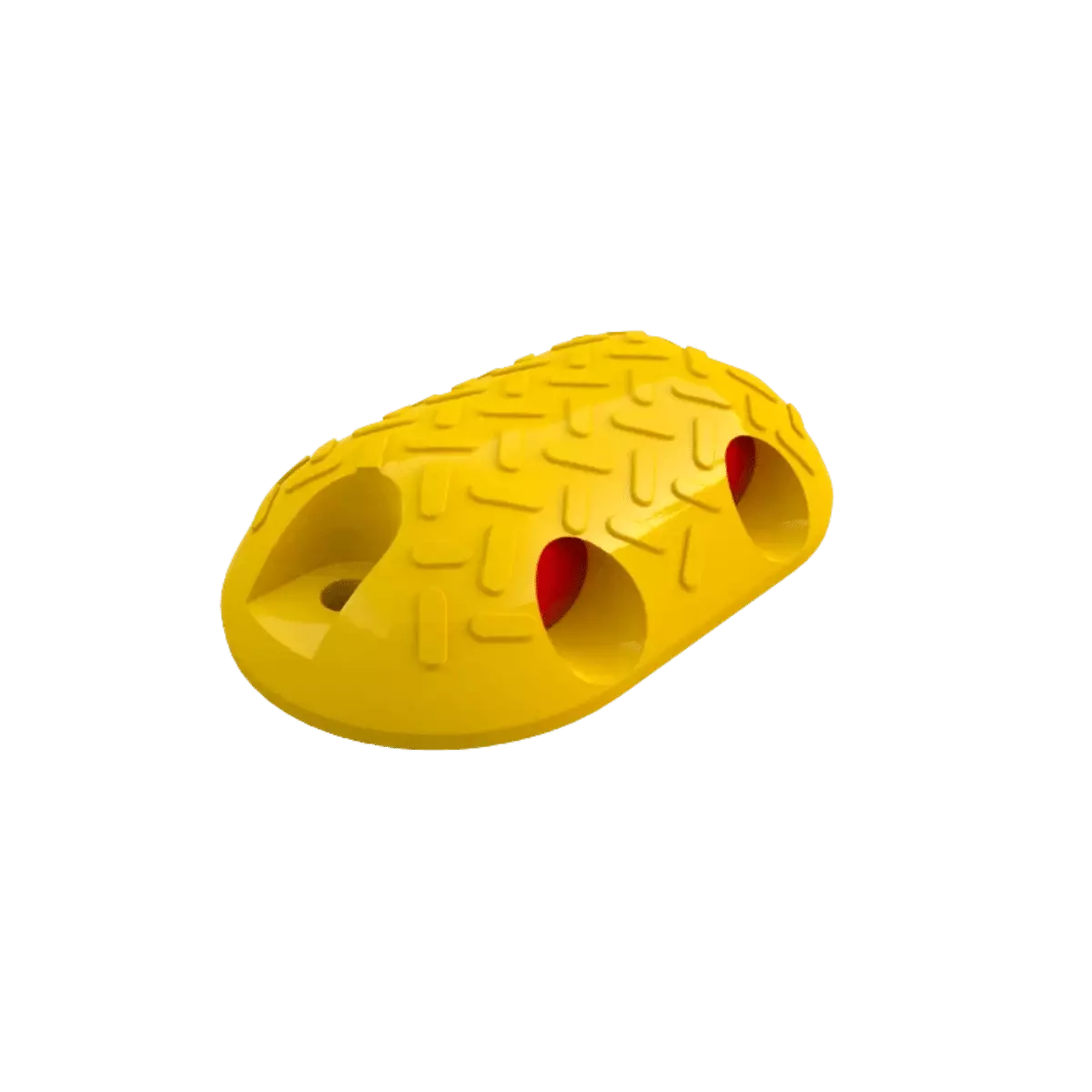 Por su diseño, altura y resistencia, el vialeton 19 es la opción ideal para confinar carriles exclusivos. Perfecto para delimitar ciclovías.