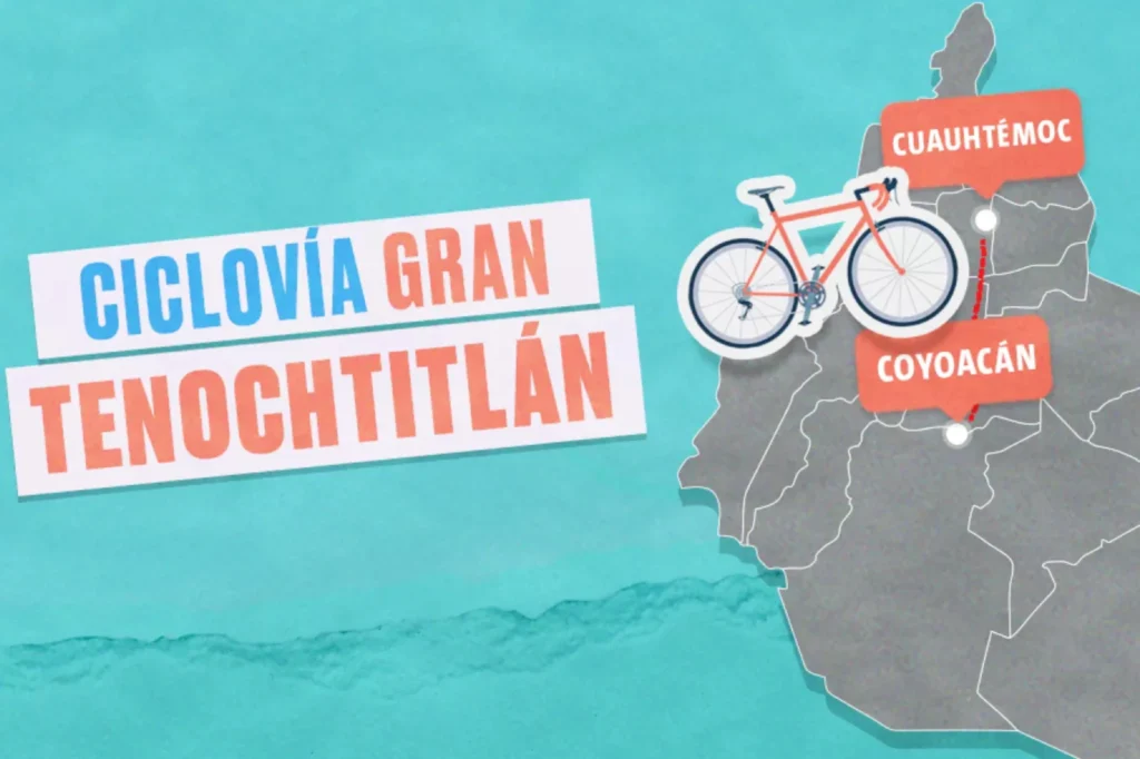 CDMX vs París y la expansión ciclista rumbo al Mundial 2026 con la ciclovía Gran Tenochtitlán.