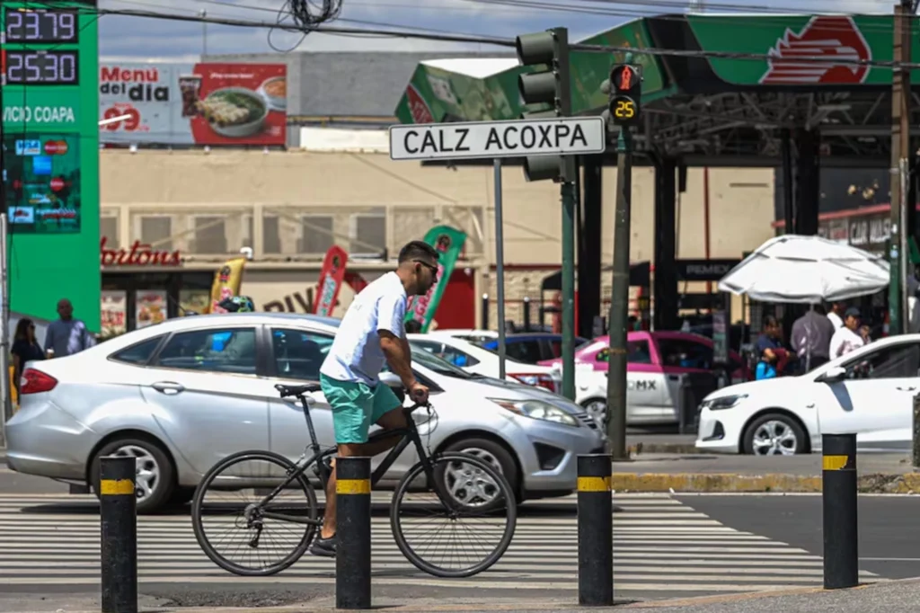 Ciclovía Acoxpa Ciclovía División del Norte Construcción de ciclovías en la CDMX Ciclovía gran tenochtitlán